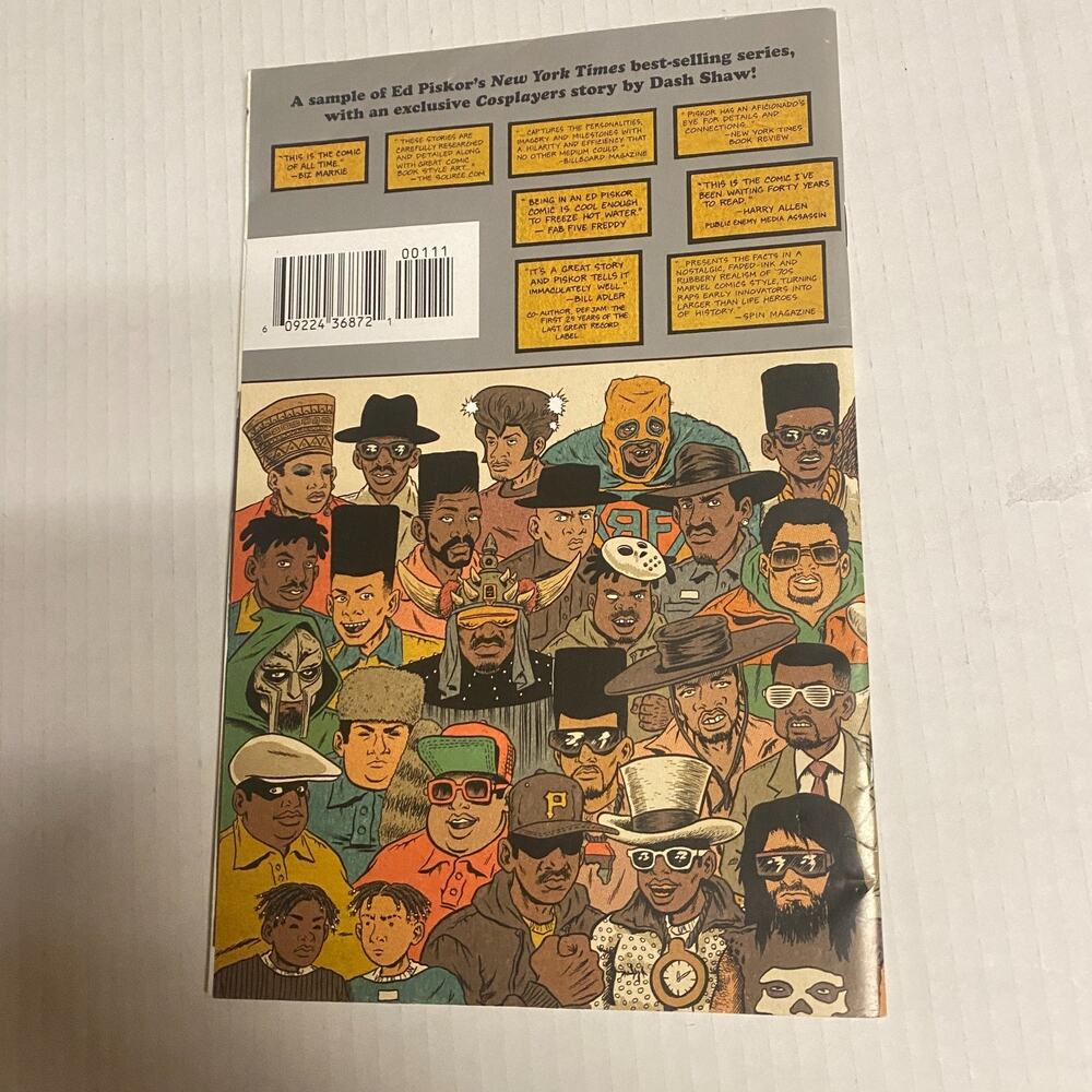Hip Hop Family Tree Three-In-One Free Comic Book Day ED Piskor - Picture 8 of 9